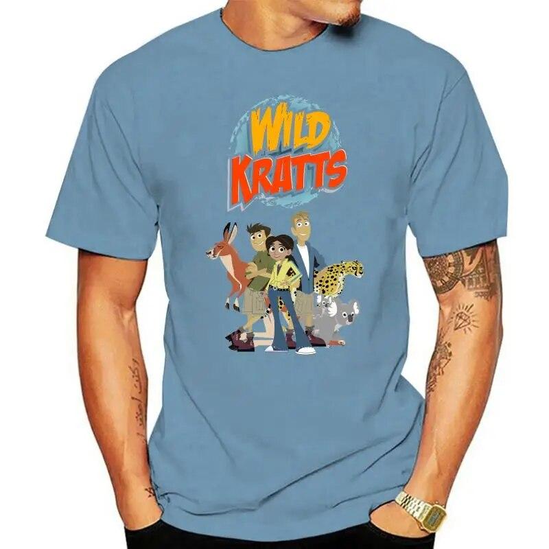Wild Kratts Kid T Shirts Vintage Neue Unisexs Frühling Sommer Kleid Kurzarm Casual