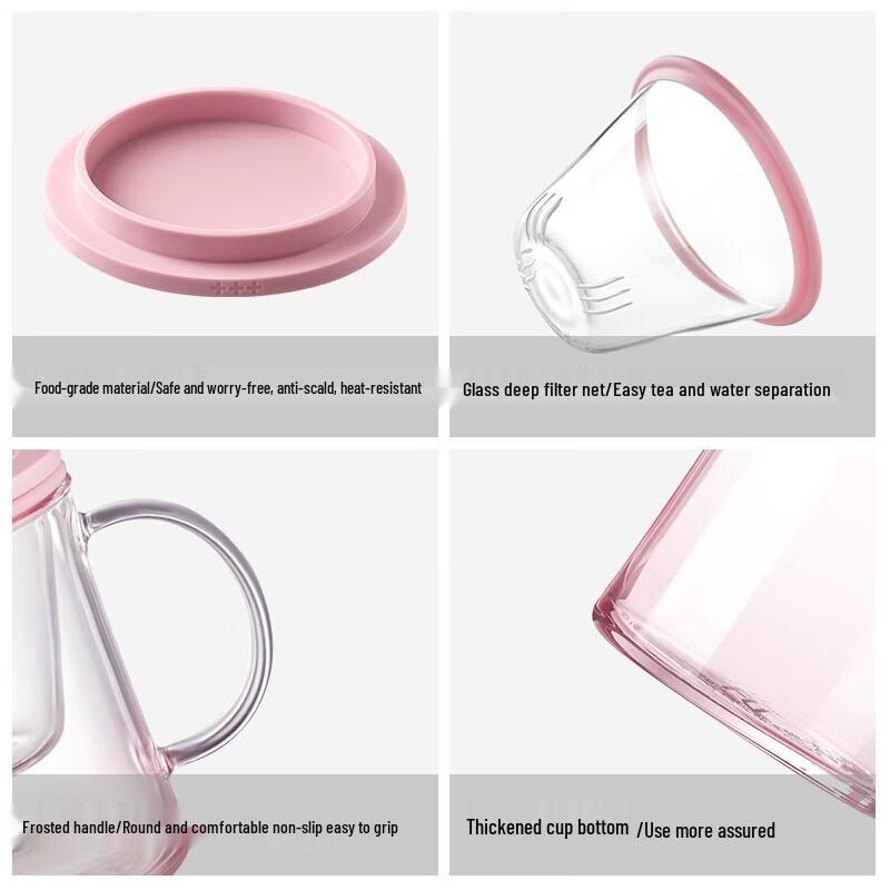Fuguang FU+ Creative Dual-Use Lid Glass Tea Cup