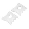 2pcs Face and Body Gua Sha Board Ceramic Gua Sha Board Face Lift Muscle Relief Scraping Massage Tool for Face and Body