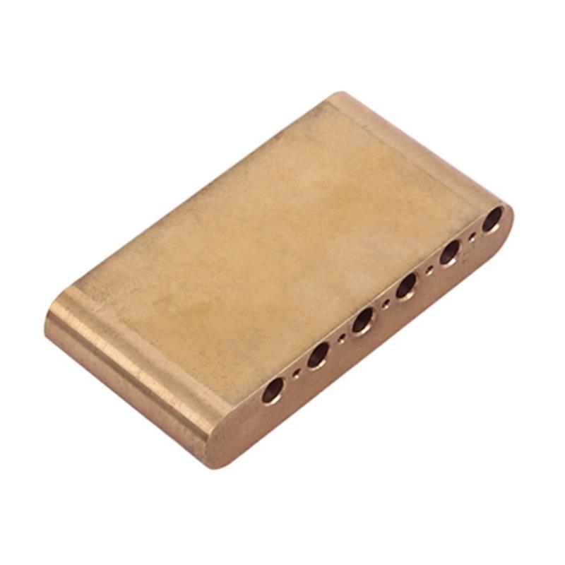 10,4mm Jednoduchý Rock Systém Mosazný Tremolo Blok 74mm Kytarové Příslušenství pro
