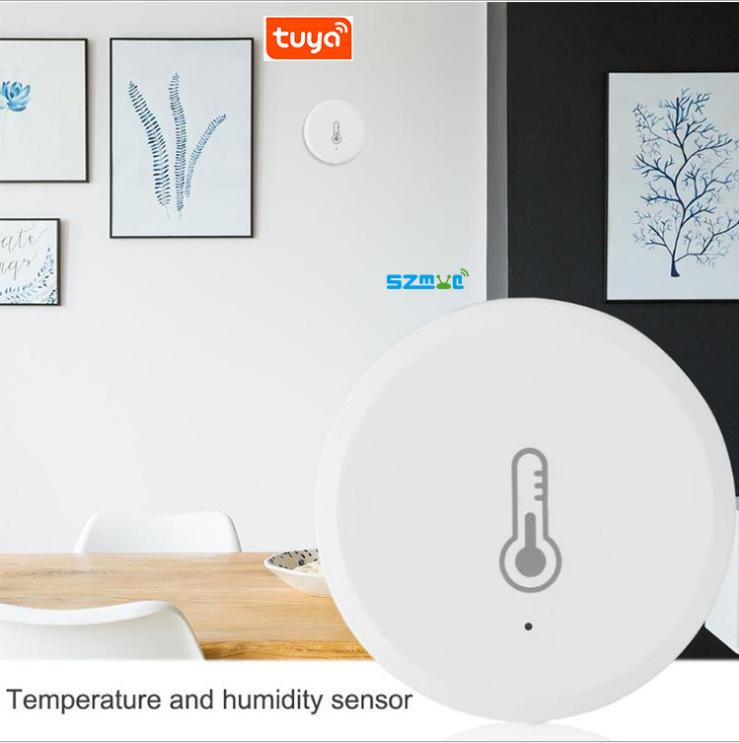 ZigBee Smart Home Digital Temperature Sensor Humidity Meter Thermometer Hygrometer Gauge Work With Alexa,Google