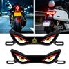 Lampă LED 12V Ochi de Demon Lampă LED Placă de Înmatriculare Impermeabilă Strălucitoare Motocicletă Lampă Ochi de Avertizare Lampă de Avertizare Lampă Dinamică cu Flash