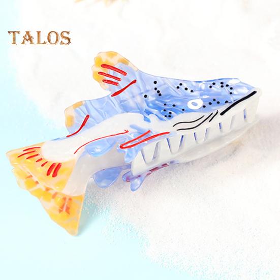 Shark Shape Hair Claw Women Thick Hair Back Head Shower Hair Clip Non-Slip Hair Accessories Hair Styling Tools