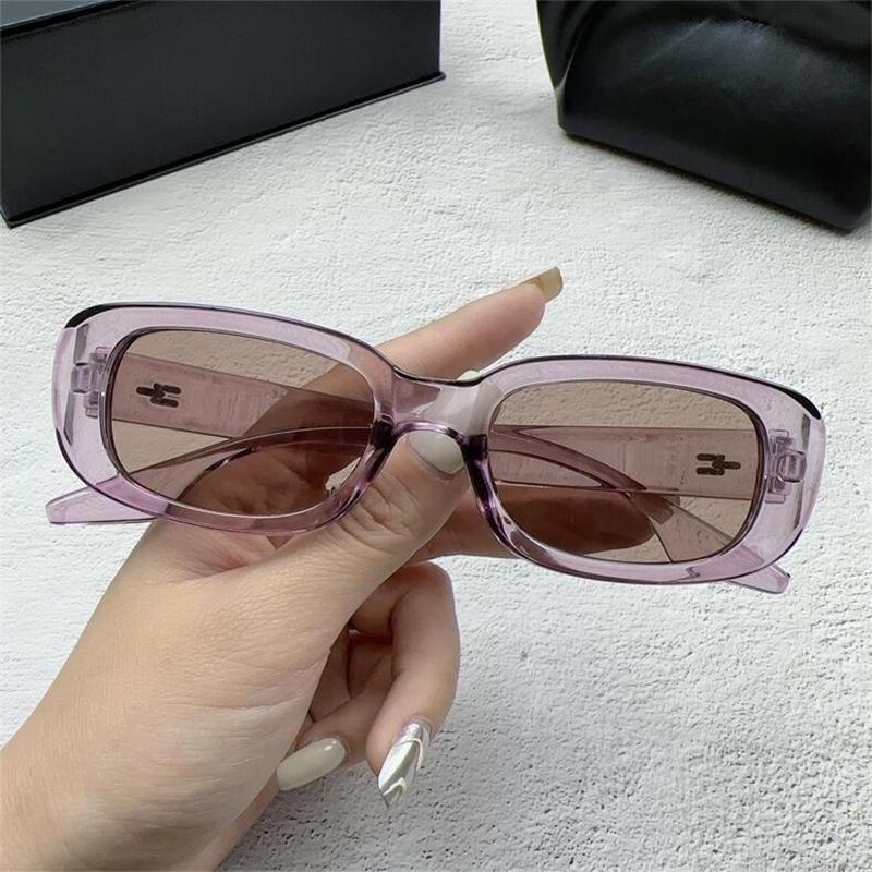 Classic Retro Small Rectangle Sunglasses Women Oval Vintage Square Sun Glasses For Women Shades Female Eyewear