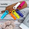 3Pcs Manual Can Opener, Portable Comfortable Grip, Ergonomic Handle, Heavy Duty, Elderly Children Adults, Colorful Bottle Jar Opening Tool