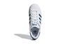 adidas Originals SUPERSTAR Comfortable Low Top Skateboard Shoes White Blue Tail Unisex F34163