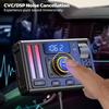 Wireless Bluetooth-compatible FM Radio Adapter Music Player FM Transmitter with Handsfree Calling USB Ports Charging