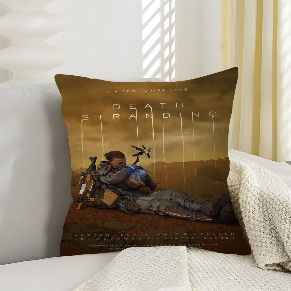 Game TV Death Stranding Personalized picture text home decorative pillows Household Gifts 45x45cm