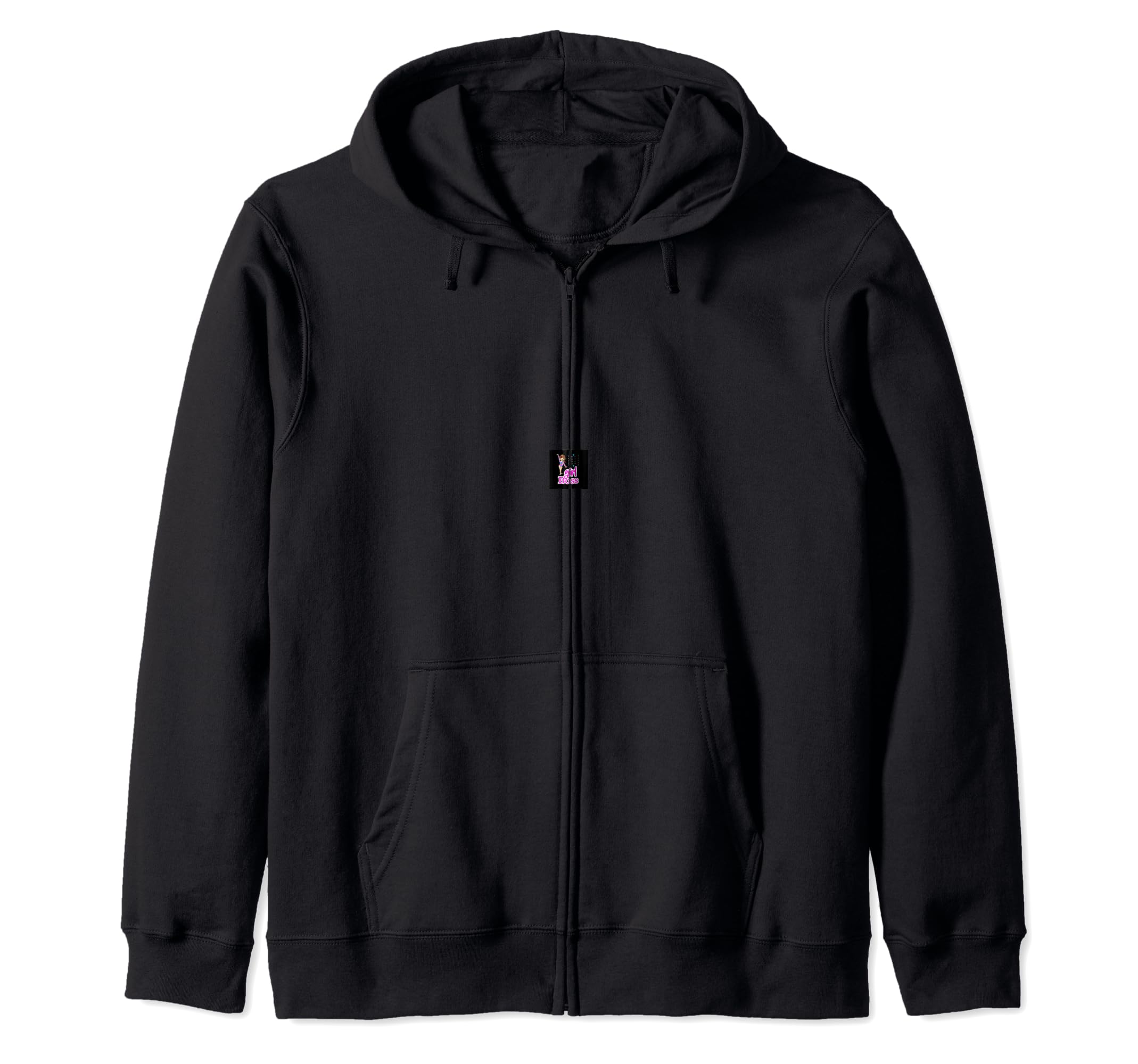 

Girl Boss Gymnastics Vault Bar Beam Floor Zip Hoodie чорний