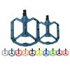 Fahrradpedale Ultraleicht MTB Rennrad Pedal Radsport Mountainbike Zubehör Fußplatte Anti-Rutsch Standardpedale