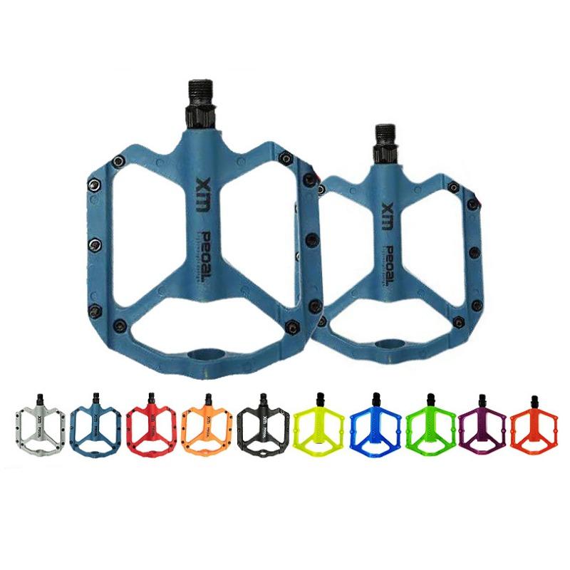 Bicycle Pedals Ultralight MTB Road Pedal Cycling Mountain Bike Accessories Foot Plat Anti-slip Standard Pedals
