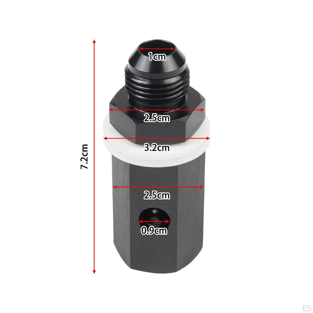 Male Tank Rollover Vent Valve Sturdy Metal Easy To Install Repalcement