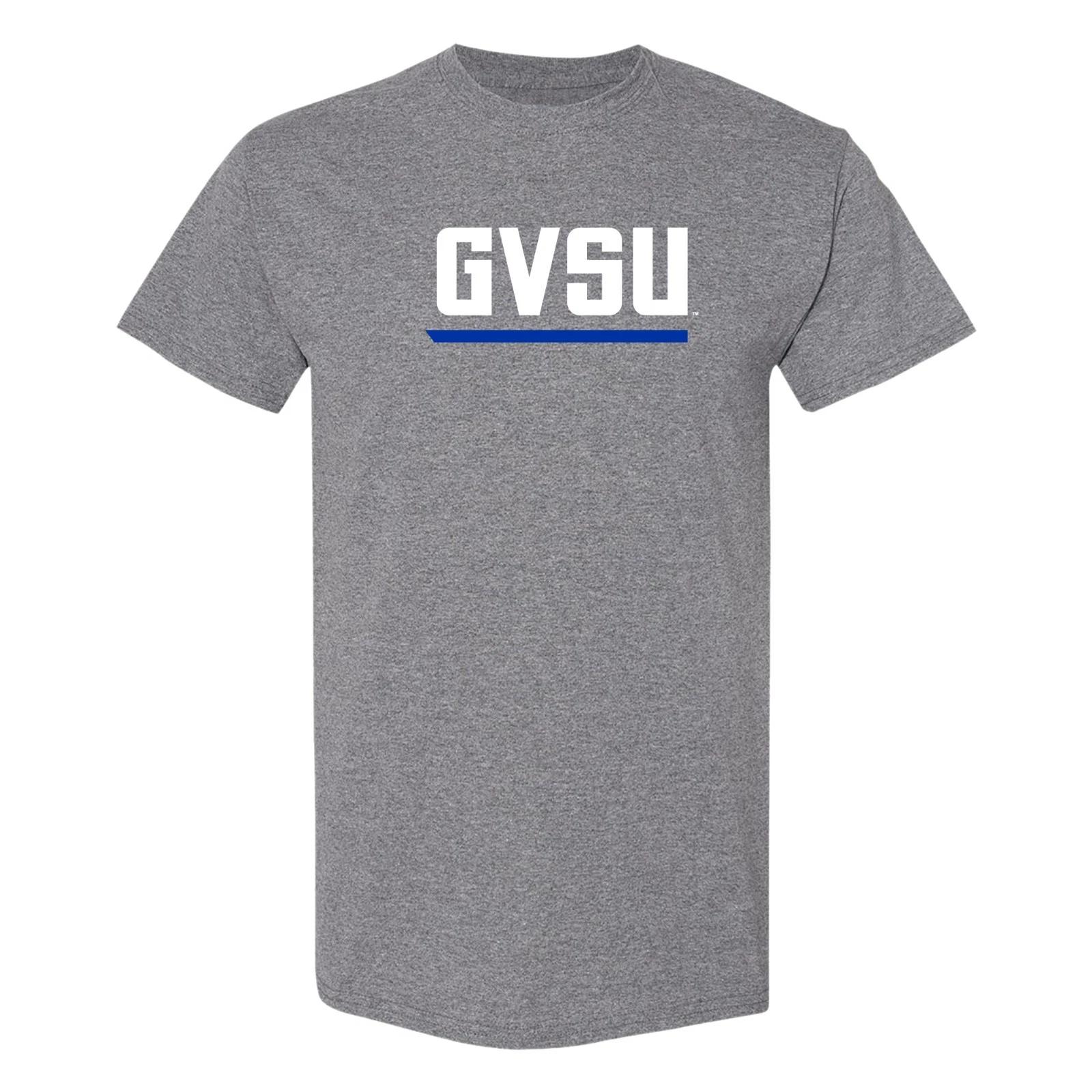 GVSU Athletic Wordmark T-Shirt - Graphite Heather L