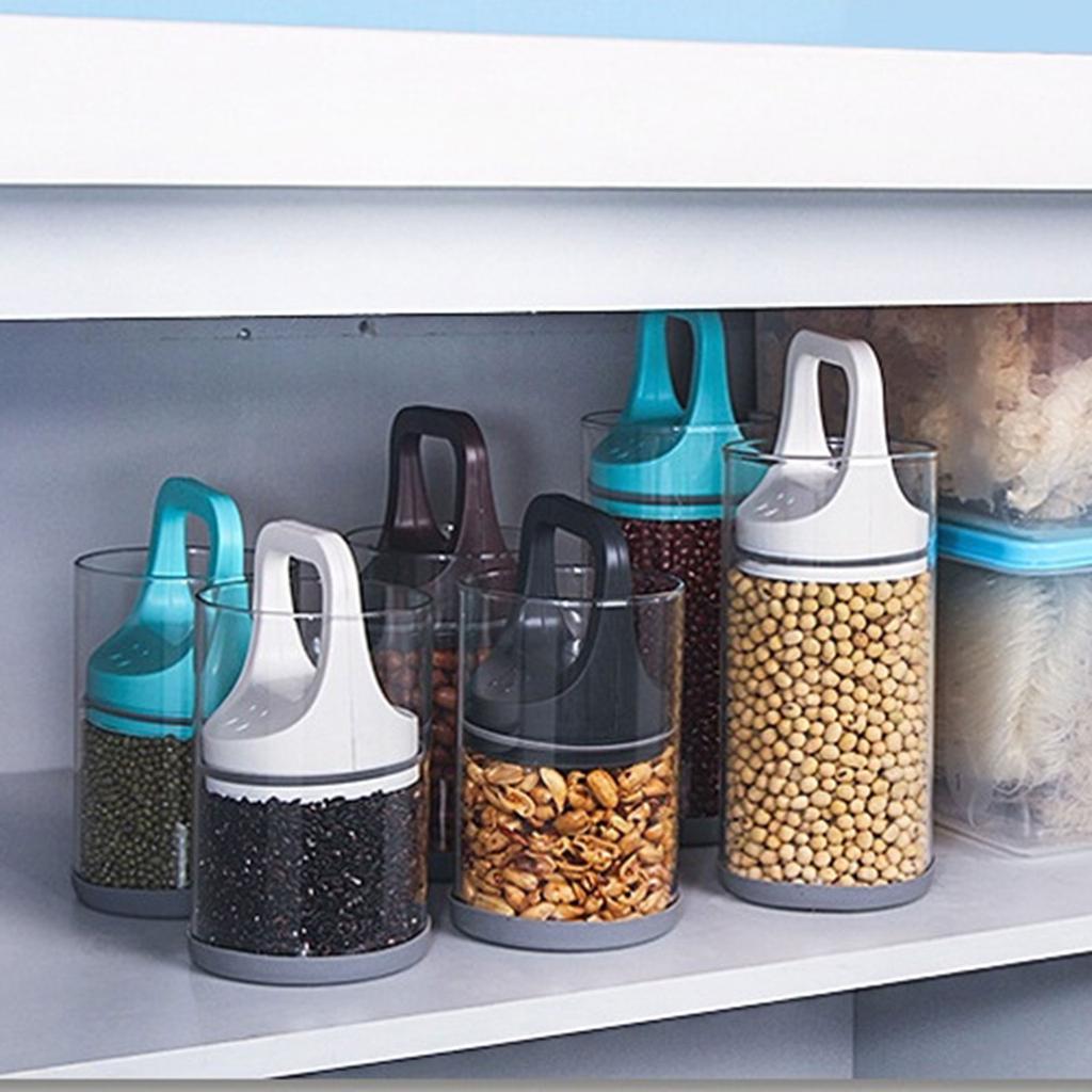 Large Capacity Glass Sealed Jar Quality Container for Ingredients Multifunctional Glass Food Preservation Canister
