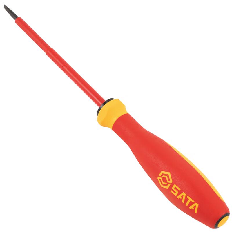 SATA VDE 1000V Insulated Slotted Screwdriver