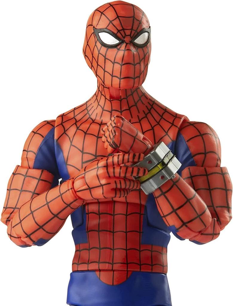 Hasbro Spider-Man 60th Anniversary Marvel Legends 6 Inch Action Figure Toei TV Series Version Spider-Man Marvel Legends ML Japan Toei Version