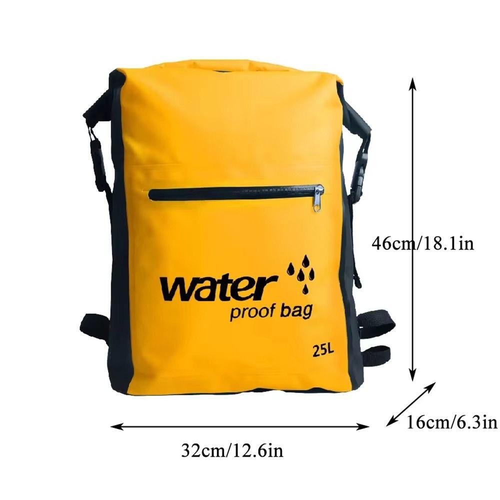 Dry Storage Bag Swimming Backpack Large Capacity Rafting Bucket Bag  River Trekking