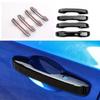 4PCS Cover Trim Side Door Handle For Honda Civic 11th - Up Glossy Black
