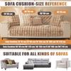 Non-Slip Sofa Cover, Sofa Seat Cushion Cover, Plush Sofa Throw, Couch For 1-4 Seater