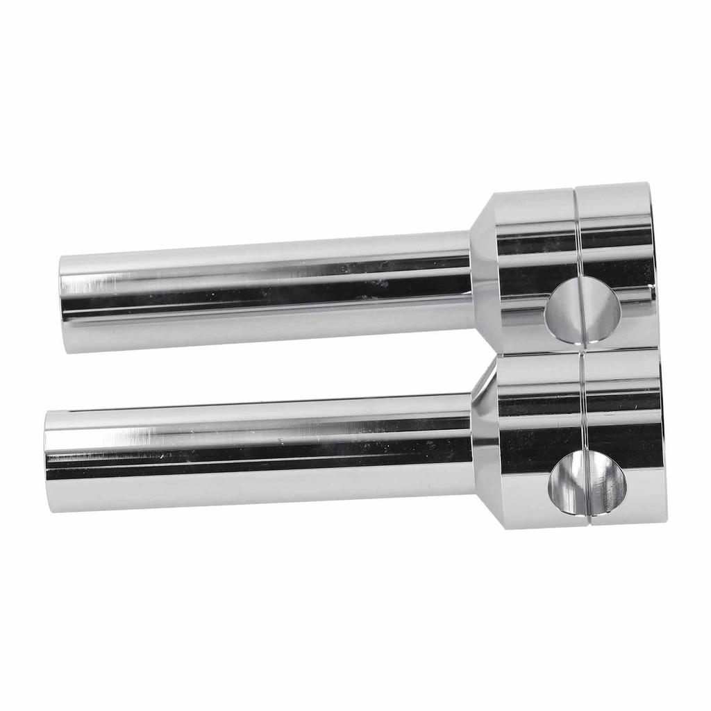 2pcs 25mm Handlebar Bar Risers Mount Clamp Adaptor Kit Aluminum Alloy Motorcycle Modification
