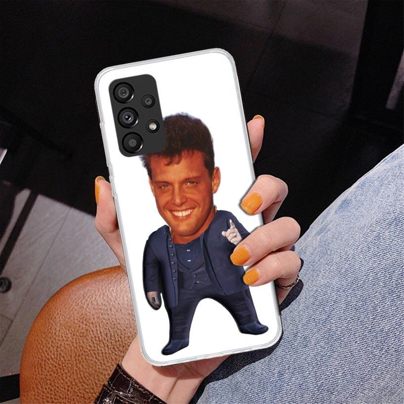 L-Luis M-Miguel Singer Phone Case For Samsung Galaxy A52 A32 A22 A12 A51 A31 A50S A30S A20S A10S Note 20 Ultra 10 Plus S10 A72 A