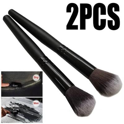 Car Interior Ultra-Soft Brushes Dashboar Air Outlet Duster Soft Bristles Brushes Portable Clean Detailing Brush Auto Accessories