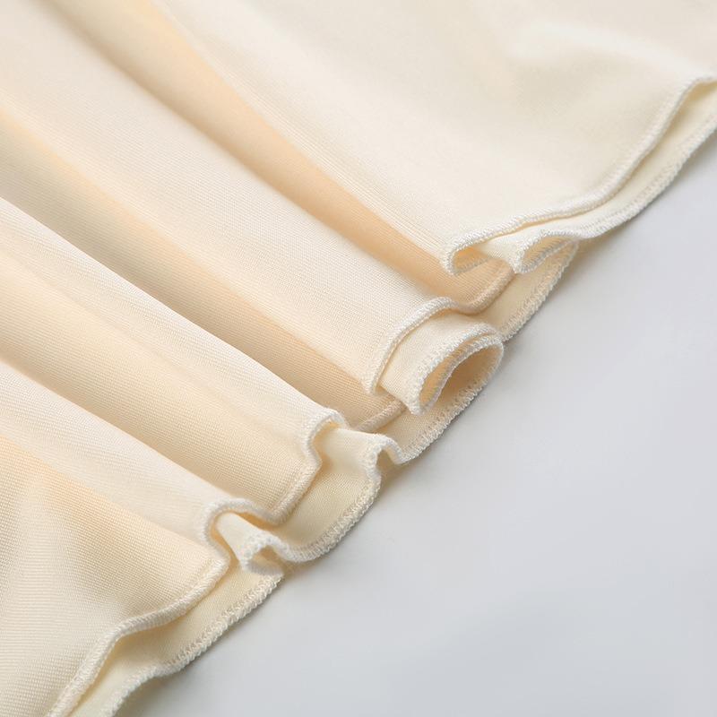 Women's Early Autumn New Spicy Girl Style Design Sense Detachable Two Wear Solid Colour Package Hip Fishtail Lace Half-body Skirt