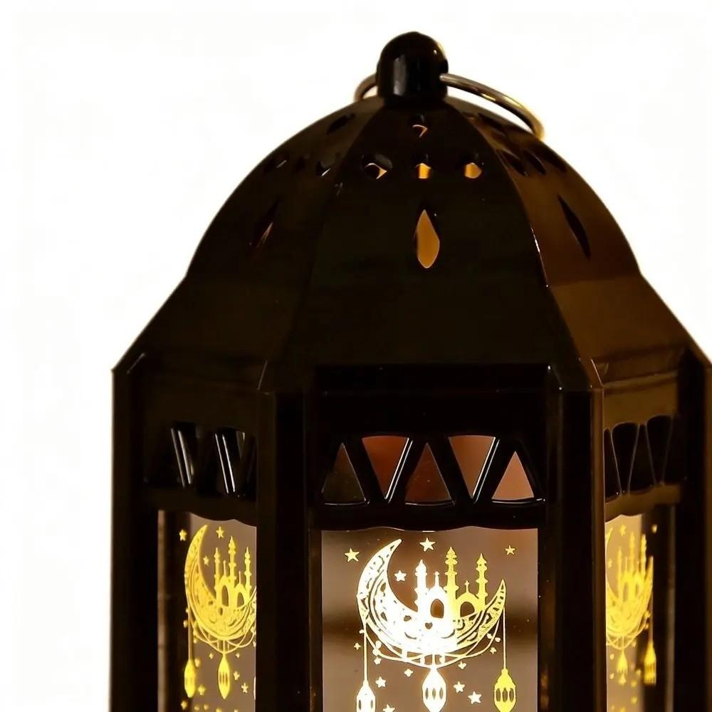 Flameless Muslim Ramadan Lantern Creative Battery Operated Candle  Eid Mubarak Ornaments