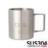 320ml Double Layer 304stainless Steels Water Cup Coffee Tea Mug Party for Home Outdoor Camping Hiking Backpacking Travle Cup