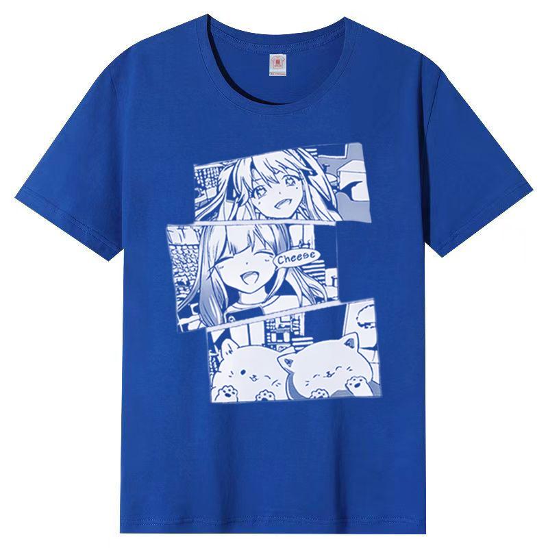 Printed Fashion Ladies Short Sleeve T-Shirt Summer