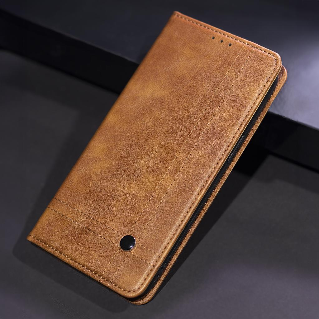 Etui Smart Seam Do Samsung Galaxy S26 Plus Brązowe