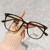 Vintage Square Frame Ladies Myopia Glasses Fashion Trendy Blue Light Blocking Minus Eyewear Finished Prescription Near Sight
