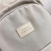 Women's Backpack Solid Color Female Multi-pocket Casual Man Travel Bag High Quality Schoolbag for Teenage Girl Book Knapsack