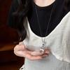 Cartoon-Pferde-Anhänger-Halsketten Für Frauen Damen Pullover-Ketten Verstellbare Lange Seilkette Tägliche Passende Accessoires