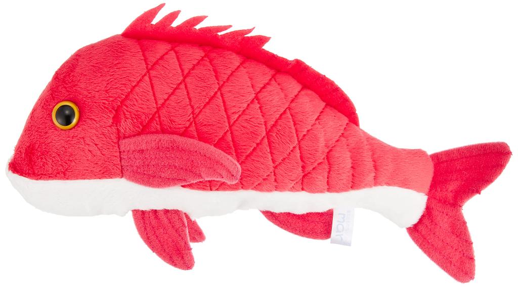 Friends of the Sea Series Mar Red Sea Bream Plush Toy Red