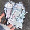 Kpop Photocard Holder Binder Photo Card Holder 3Inch Idol Binder Photocard Display Keychain Protective Cover Photo Albums
