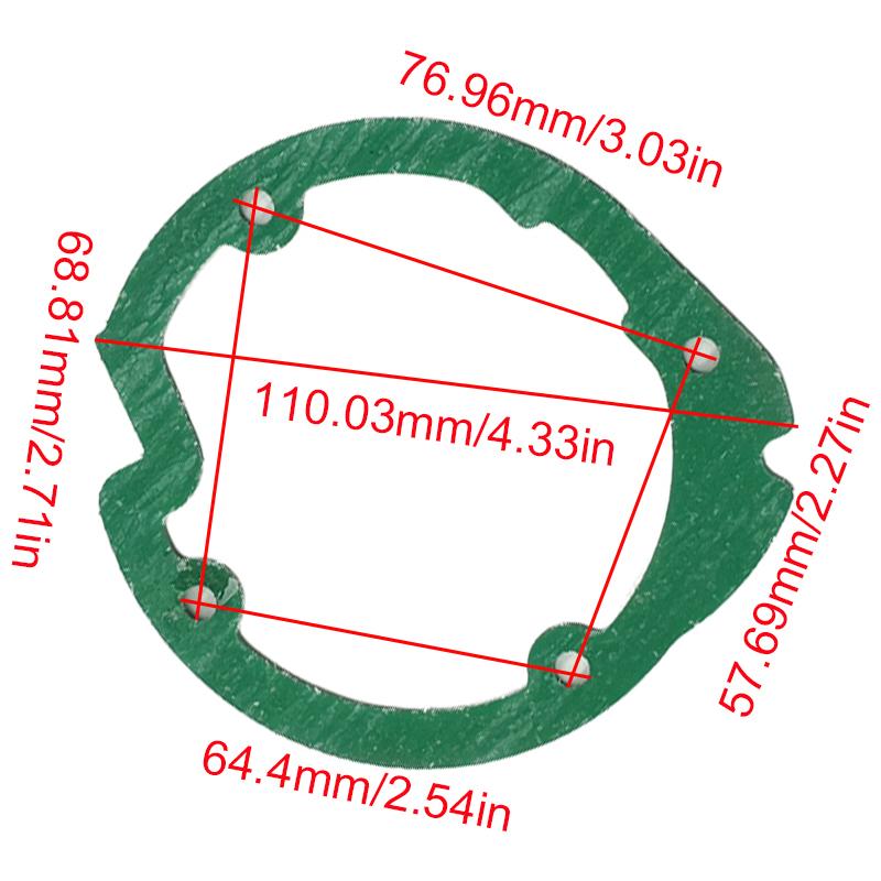 1/2/5/10/20/50X Burner Gasket Diesel Parking Heater Burner Combustion Chamber Gasket For Eberspacher Airtronic 5KW D4 D4S Heater