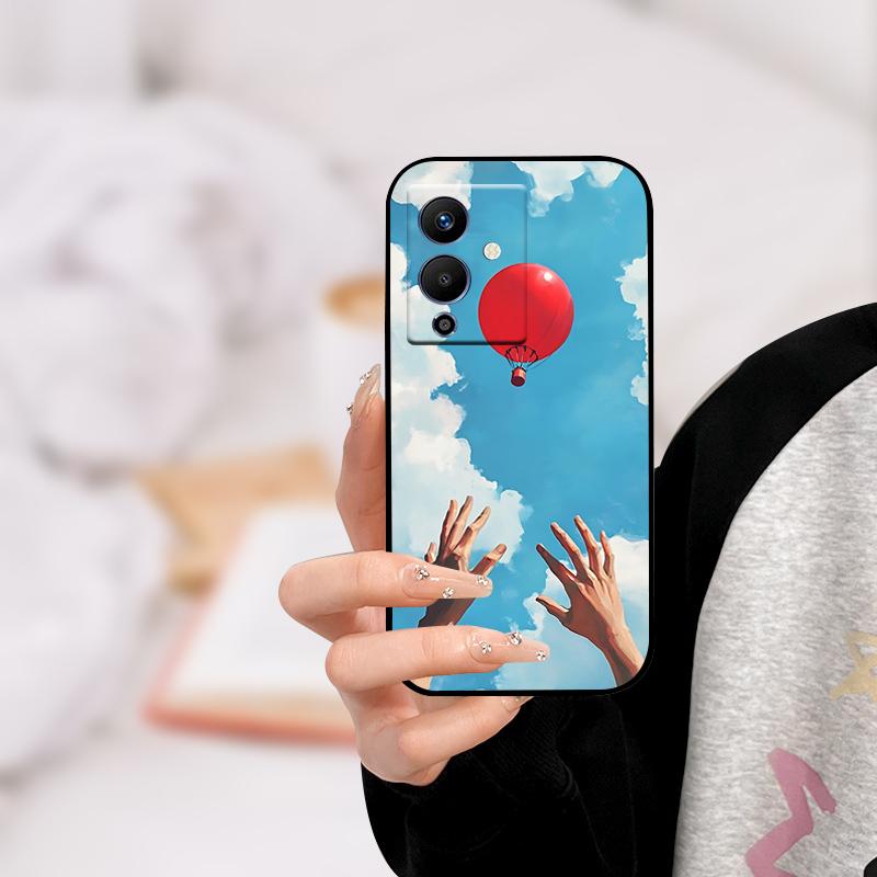 Für infinix NOTE 12 PRO 5G Hülle X671B TPU Wolf Katze Silikon Stoßfänger Abdeckung für Infinix Note 12 Pro 5G Handyhülle Note12 Pro 5G
