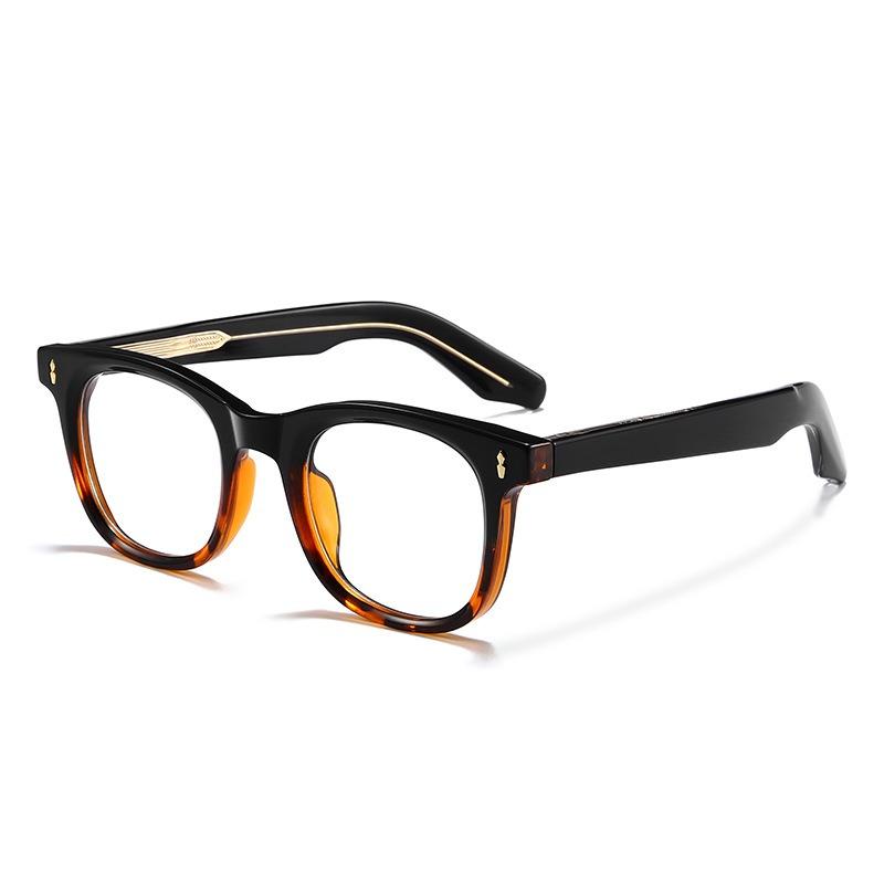 

Vintage Handmade TR90 Reading Glasses Men Myopia Anti Blue Light Prescription Glasses Man Luxury Brand Eyewear plastic demo lens морская черепаха