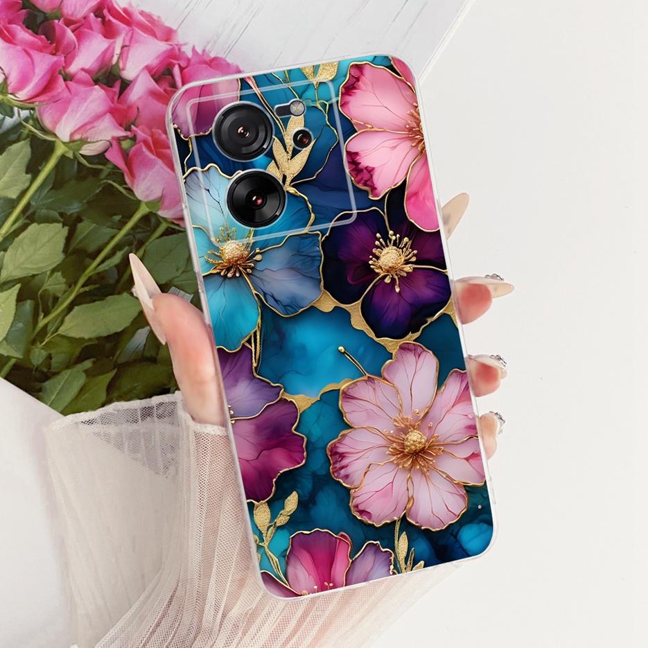 For Xiaomi Mi 13T Pro 5G Case Luxury Butterfly Tree Painted Cover Soft Silicone Phone Case For Xiaomi 13T Pro Mi13T Pro 5G Shell