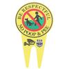 Double Sided No Pooping Dog Sign No Peeing Dog Sign With Stake Garden Signage