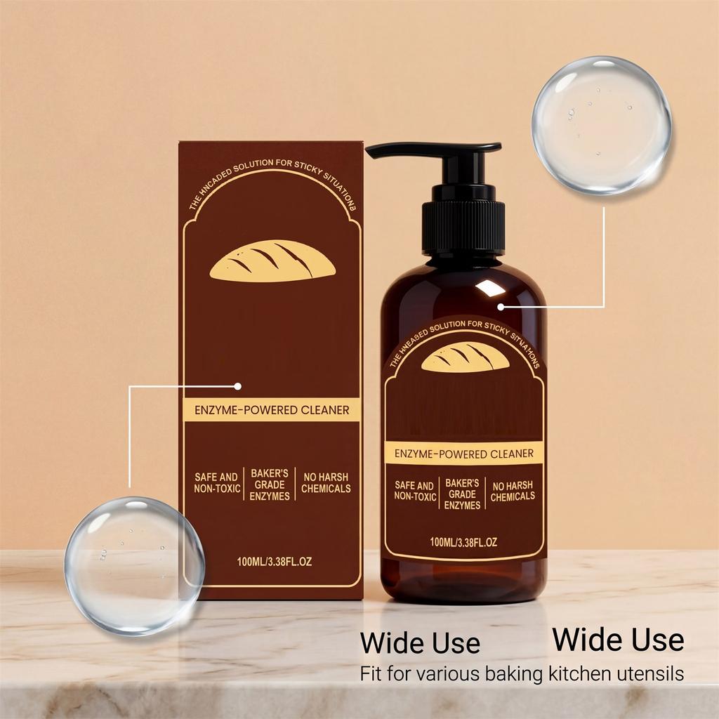 Dough Cleaner Kitchen Utensil Cleaning Liquid Daily Use 100ml