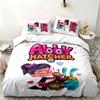 Abby Hatcher 3pc Set Perfect for Bedroom Use Comfortable Bedding Set Includes a Duvet Cover and Two Pillowcases Ideal Birthday or Christmas Gift