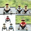 One Piece Luffy Car Decoration Figure Pvc Material Perfect For Anime Fans