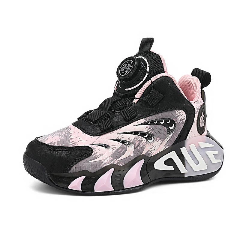 

Children s shoes Boys sports shoes Medium and older girls basketball shoes Soft-soled running shoes Spring, autumn and winter velvet cotton shoes 40
