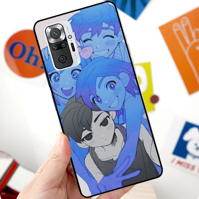 Omori Game Case For Xiaomi Redmi Note 12 Pro 11 8 9 10 Pro 9S 10S 11S 12S Redmi 12C 10C 9C 10A Cover
