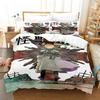 Kaiju No 8 Bedding Set Single Twin Full Queen King Size Bed Set Aldult Boys Bedroom Duvet cover Sets 3D Print Anime