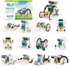 13 ב-1 צעצועים חינוכיים צעצועי רובוט סולארי ערכת מדע צעצועי בלוקים המופעלים על ידי אנרגיה סולארית