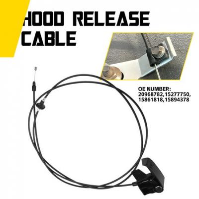 For 2007-2014 Cadillac Escalade Chevrolet GMC Hood Latch Release Cable Handle EK
