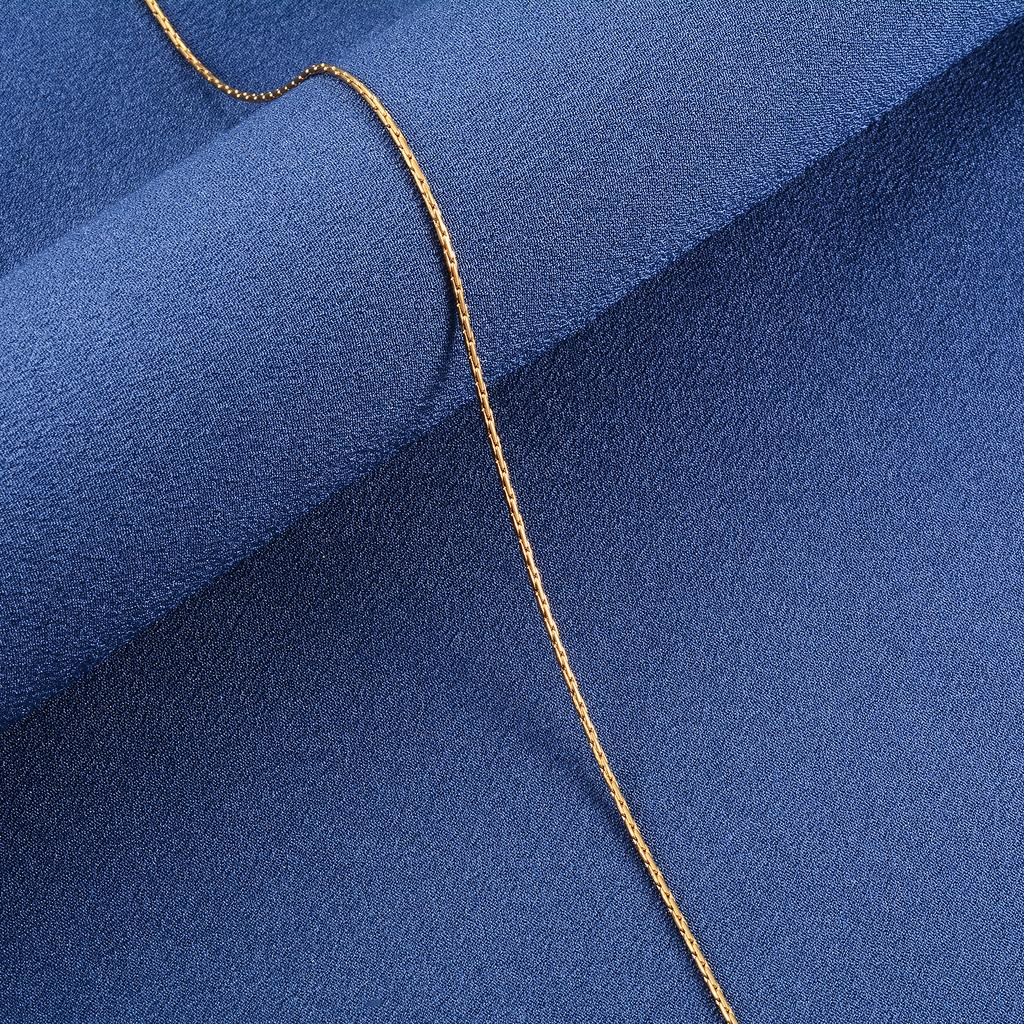 316L Stainless Steel Link Cable Neck Chain Thin Necklace for Women Ladies Gold Color Plated Choker Jewelry Accessories Her Gift